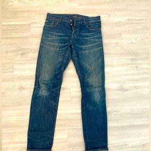 Scotch and Soda Ralston slim fit. Dark denim.